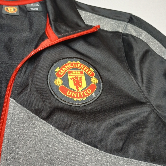 Manchester United MUFC Full Zip Soccer Jacket Men's Small - Picture 3 of 12